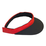 Velcro Visor || Black-Red