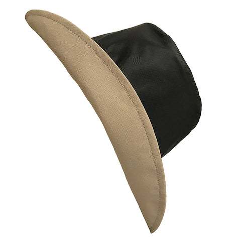 Wet Weather Bucket Hat  || Black-Bisquet